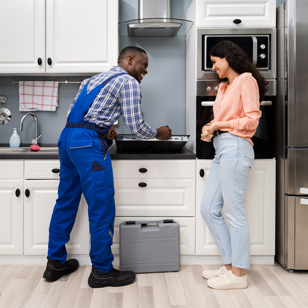 what kind of warranty do you offer on your cooktop repair services in Hensley